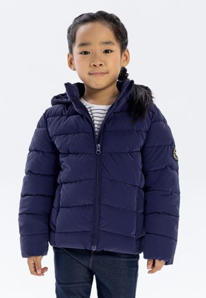 VELVET FEEL PADDED PUFFER - Winter jacket - dark blue