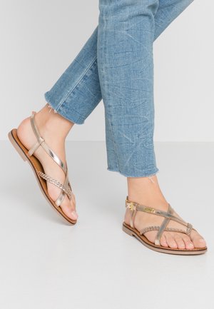 CHOU - T-bar sandals - gold