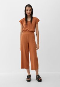 QS CULOTTE  - Kalhoty - zimt