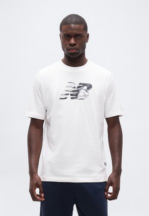 FUTURE TECH - Nyomott mintás póló - white