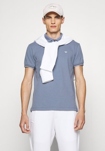 Emporio Armani TROUSER - Calças de fato de treino - bianco ottico