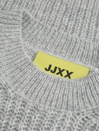 JJXX JXELLINORA CREW NECK - Stickad tröja - light grey melange