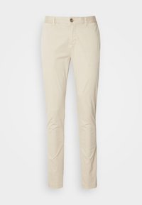 MOTT SUPER SLIM FIT  - Chinos - pebble