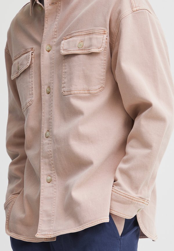 CF 0083 LS OVERSHIRT - Summer jacket - rose smoke3