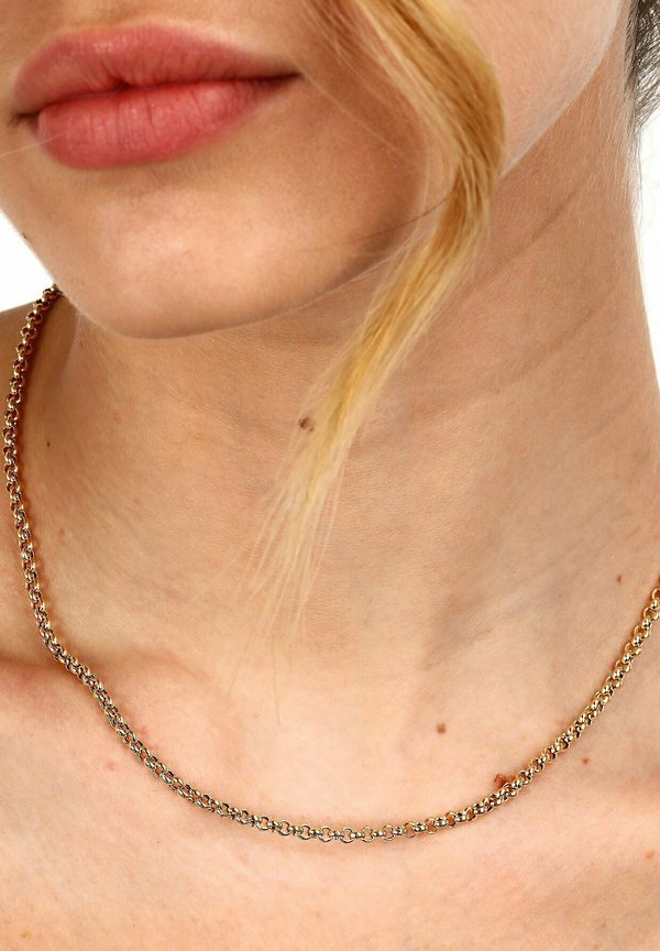 Halskette - gelbgoldfarben