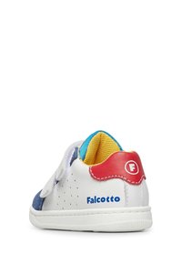 Falcotto Lauflernschuh - weiß blau