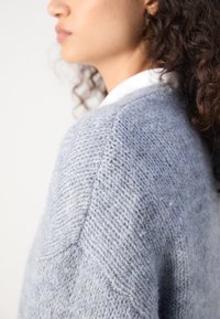 Lindex CARDIGAN ULLA - Strickjacke - light blue