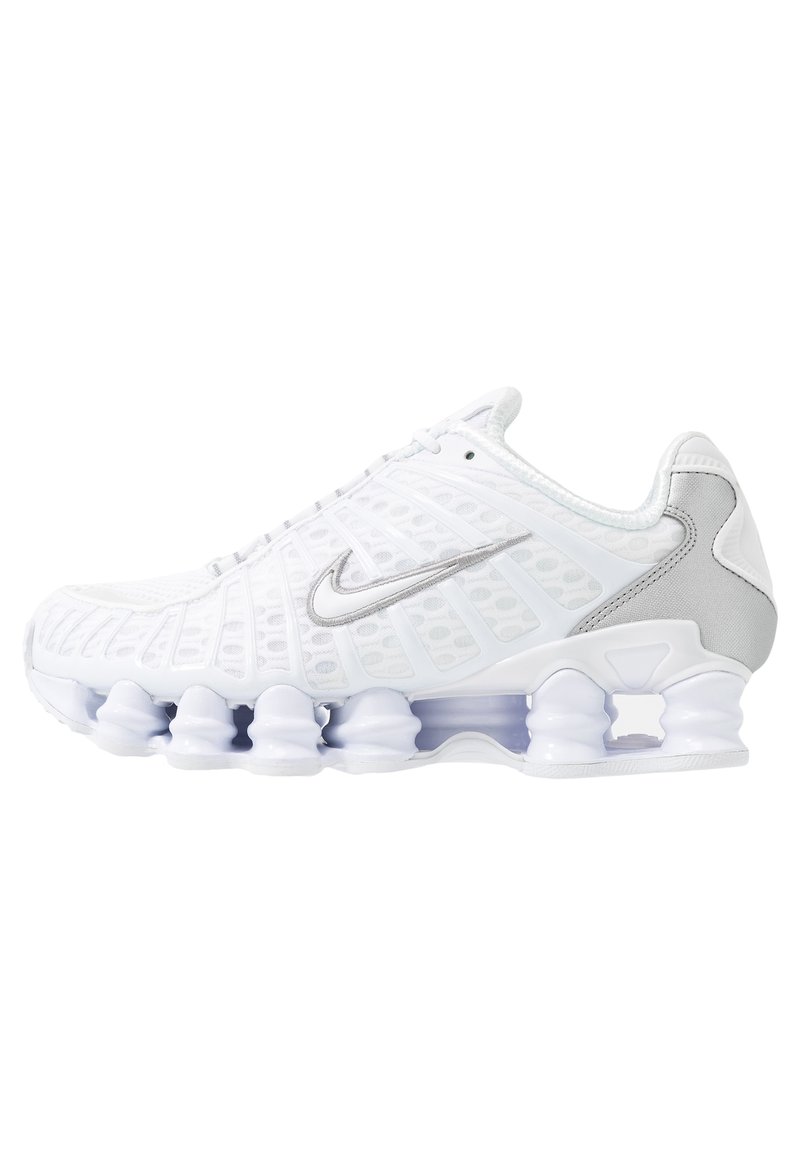 SHOX white/metallic silver/max orange/white