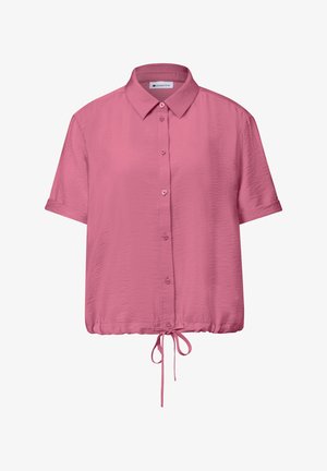 Street One, KURZARM HEMDBLUSE IN UNIFARBE - Camicia - blush berry