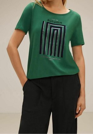 T-shirt imprimé - metallic green