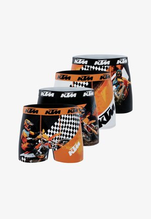 KTM, 4 PACK PRINTED KTM - Boxers - orange