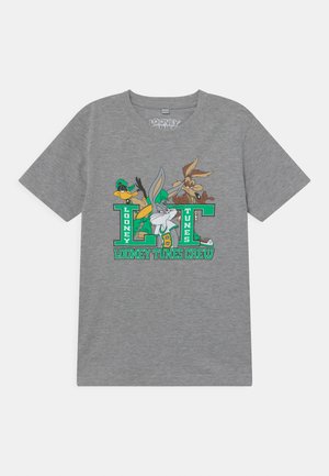 KIDS LOONEY TUNES CREW TEE UNISEX - Camiseta estampada - grey