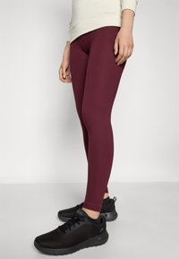 Champion TRAINING SOFT TOUCH LEGGINGS - Tights - bordeaux