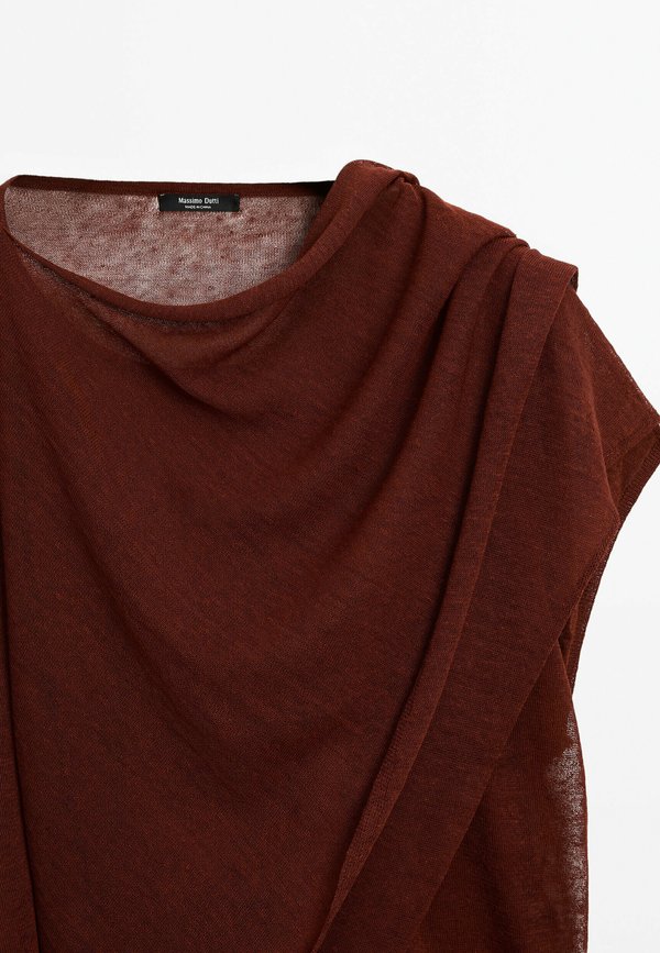 FLOWING - Blouse - bordeaux4