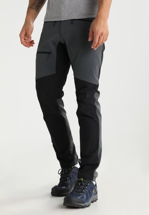 Pantalones montañeros largos - dark grey