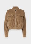 NMCORD JADE BOMBER JACKET - Bomber tipa jaka - silver mink