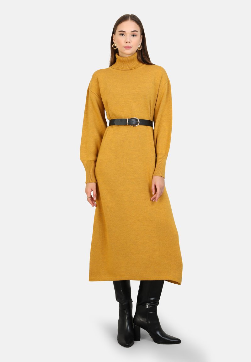 Modanisa REFKA - Jumper dress - mustardyellow/mustard yellow - Zalando.ie Modanisa REFKA - Jumper dress - mustardyellow/mustard yellow - Zalando.ie