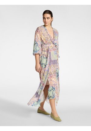 LUNGO STAMPATO - Maxi-jurk - viola