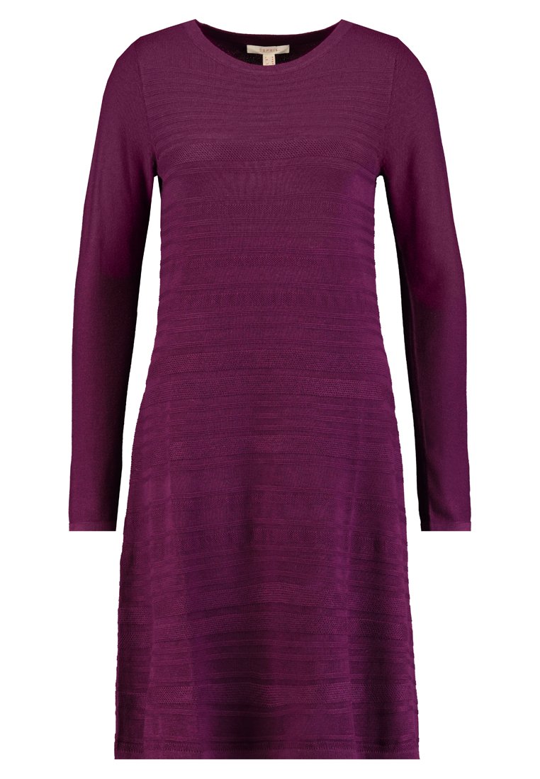 Esprit Gebreide jurk (rood)paars Esprit Gebreide jurk (rood)paars