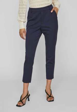 VIVARONE HW SLIM-NOOS - Pantalon classique - navy blazer