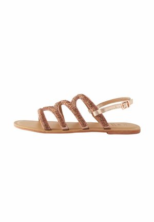 Riemensandalette - rose gold