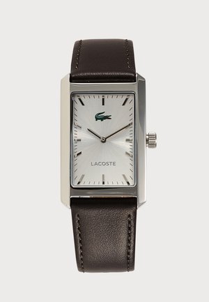 Lacoste, SANTIAGO - Часовник - silver-coloured/brown