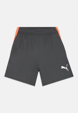 INDIVIDUALLIGA TRAINING OPEN POCKETS - Sport rövidnadrágok - shadow gray/white/glowing red