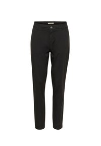MIKA - Nohavice chinos - pitch black