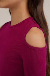 WE Fashion Majica z dolgimi rokavi - pink