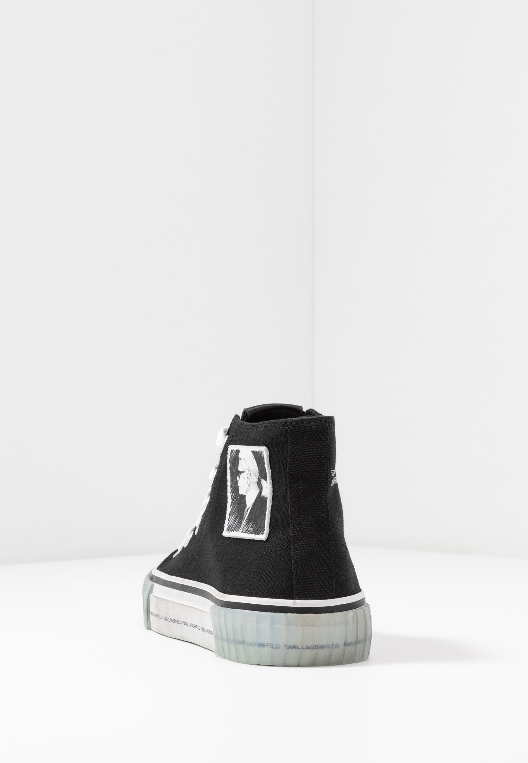KARL LAGERFELD KAMPUS LEGEND Høye joggesko black KARL LAGERFELD KAMPUS LEGEND Høye joggesko black