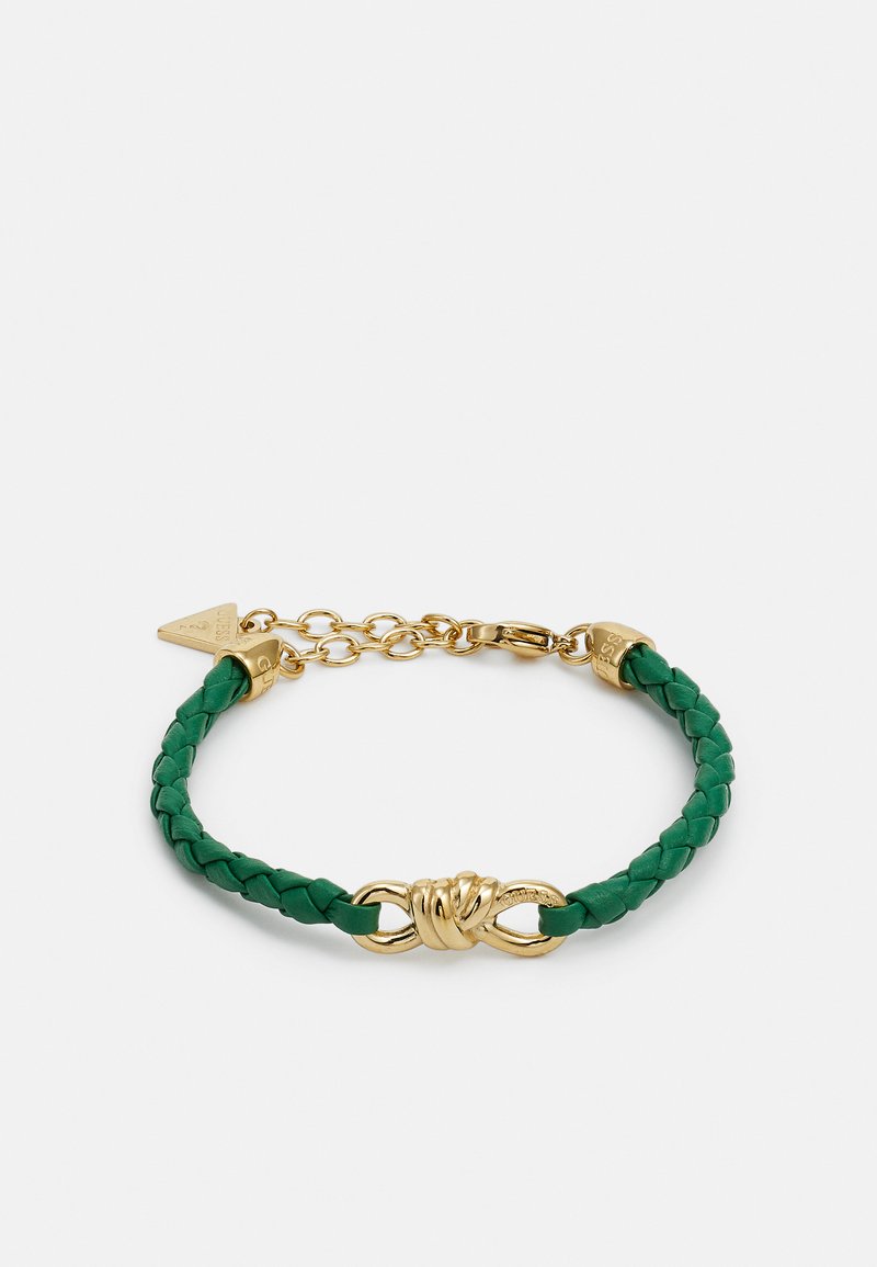 Guess MODERN LOVE - Armbånd - yellow gold-coloured/green