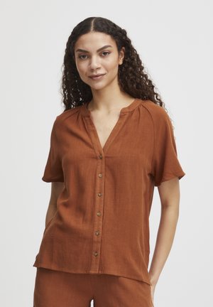 b.young BYJOHANNA - Button-down blouse - picante