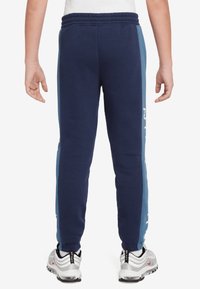Nike Sportswear AIR PANT UNISEX - Träningsbyxor - midnight navy/aegean storm/white