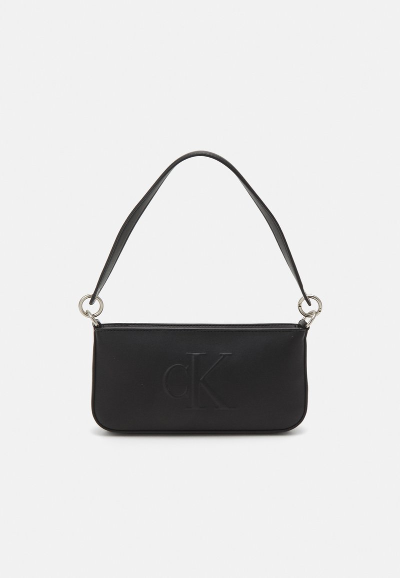 Calvin Klein Jeans SCULPTED SHOULDER POUCH - Borsa a mano - black