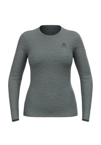 CREW NECK - Alsónemű - odlo steel grey melange