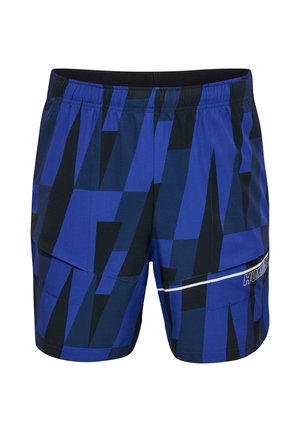 Hummel, COURT AOP POCKET   - Swimming shorts - sodalite blue