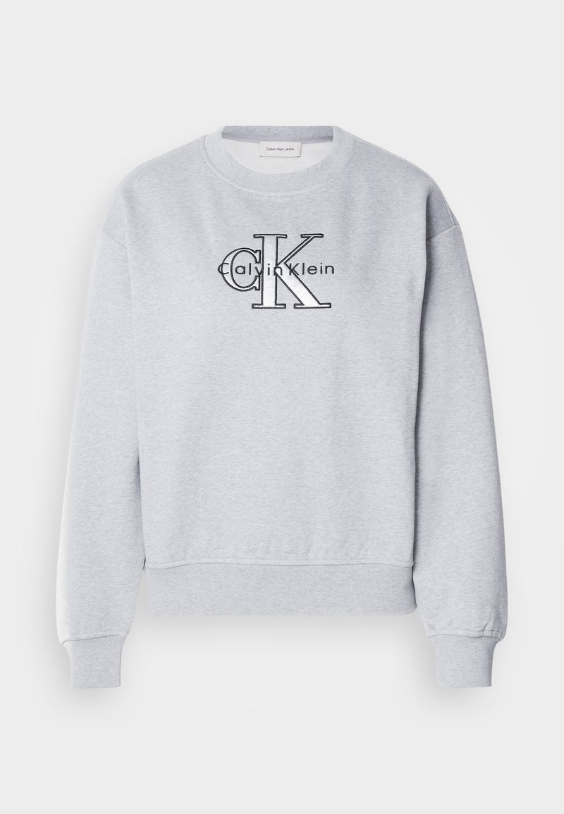 Calvin Klein Jeans Sweater grijs gemêleerd Calvin Klein Jeans Sweater grijs gemêleerd