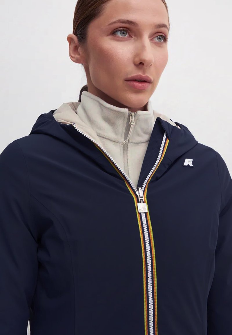 Veste Imperméable Réversible Bleue - Taille M - Style K-Way - Neuf Avec étiquettes