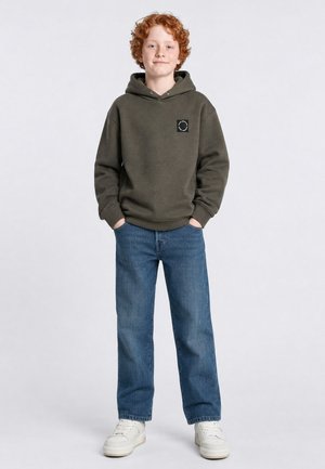Petrol Industries, RELAXED HOODED SWEATER MILLRUN - Hoodie - beluga
