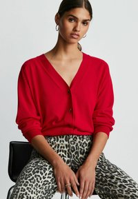 Next BUTTON UP REGULAR FIT - Gilet - red