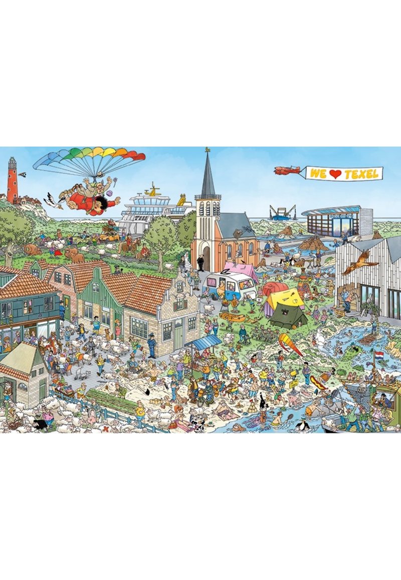 Kinder Kuscheltiere | Jumbo JAN VAN Puzzle multicoloured/mehrfarbig - YC77771 Kinder Kuscheltiere | Jumbo JAN VAN Puzzle multicoloured/mehrfarbig - YC77771