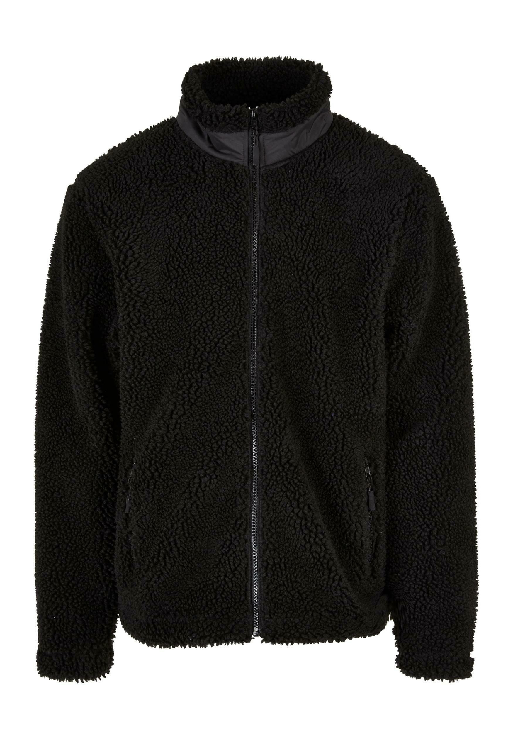 Urban Classics BASIC - Fleece jacket - black - Zalando