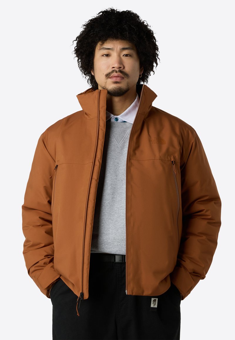 The North Face M TNF RANGE DOWN JACKET - Bunda z prachového peří - burnt umber