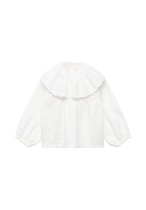 Bluza z gumbi - off-white