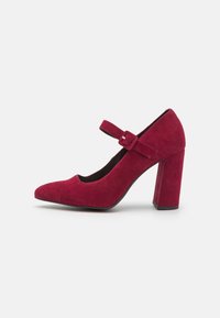Zign Zapatos altos - dark red