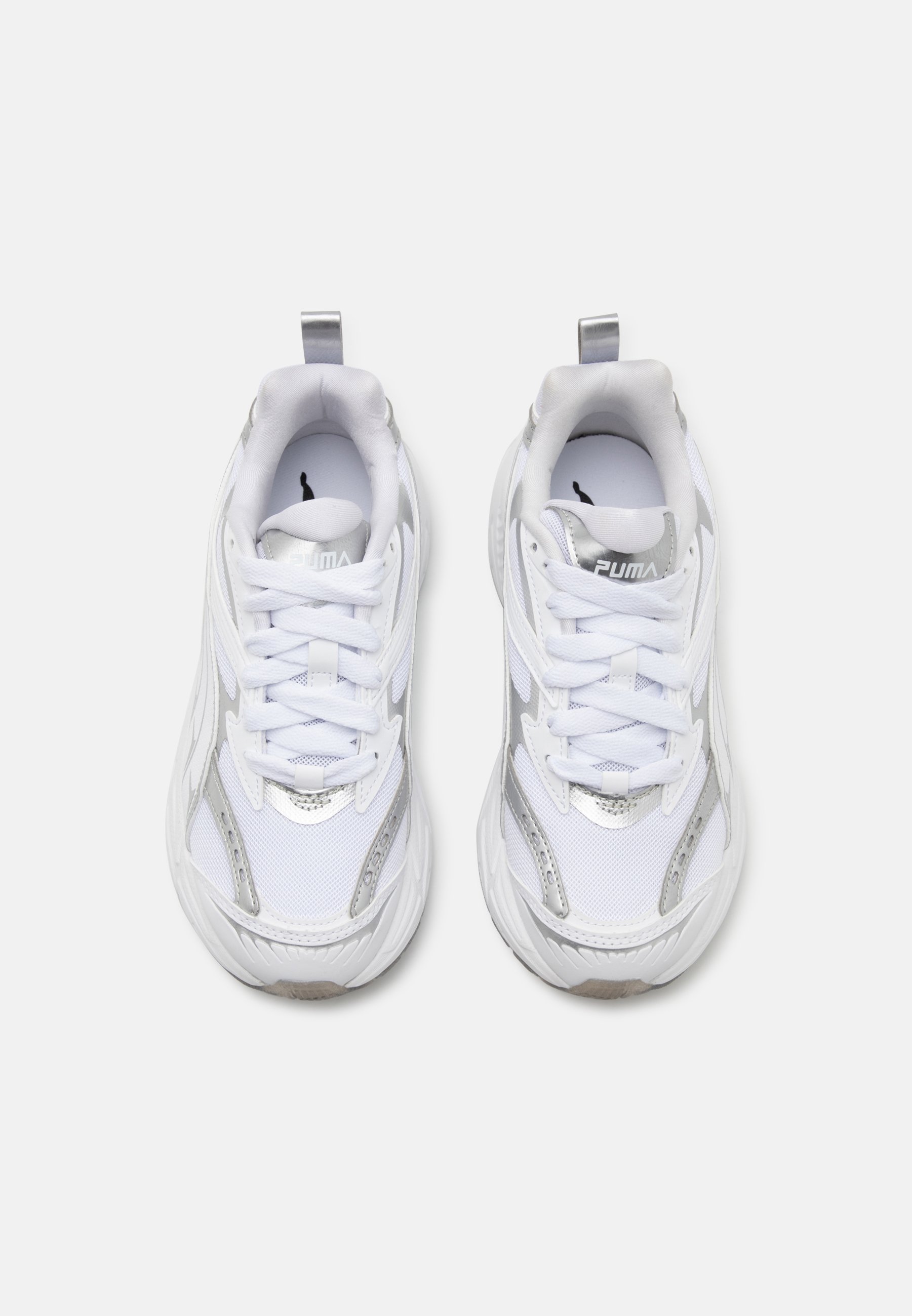 Puma Trainers - white/silver/silver-coloured - Zalando