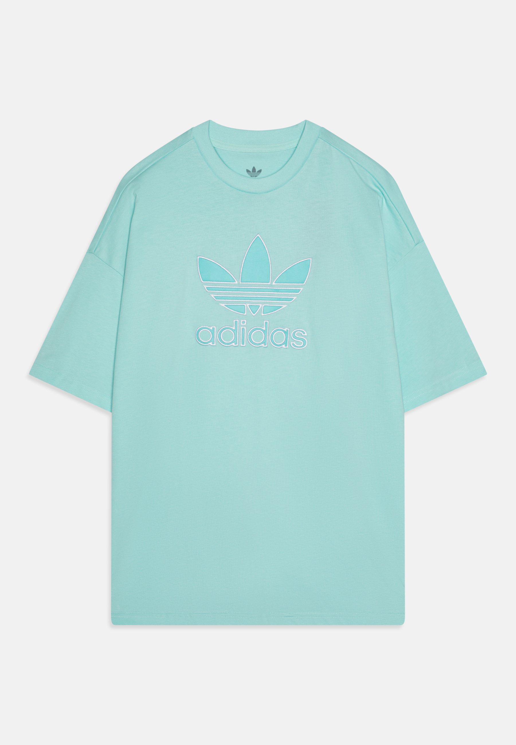 売れ筋商品|||アディダスオリジナルス Tシャツ レディース トップス TEE - Basic T-shirt - semi flash aqua adidas Originals TEE - T-Shirt basic - semi flash aqua/blau