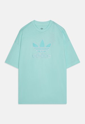 TEE BIG LOGO EXECUTION JUNIOR UNISEX - Majica kratkih rukava s printom - semi flash aqua
