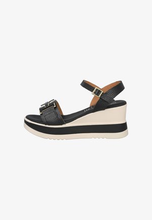 Oh! My Sandals, SANDALIAS DE CUÑA MUJER - Sandalias de tacón - black
