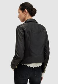 AllSaints VELA BIKER - Giacca di pelle - black